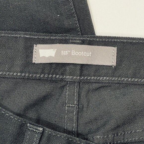 SIGNATURE LEVI STRAUSS 515 Women's Bootcut Jeans W28xL32 Black Denim Mid-Rise - Picture 7 of 15
